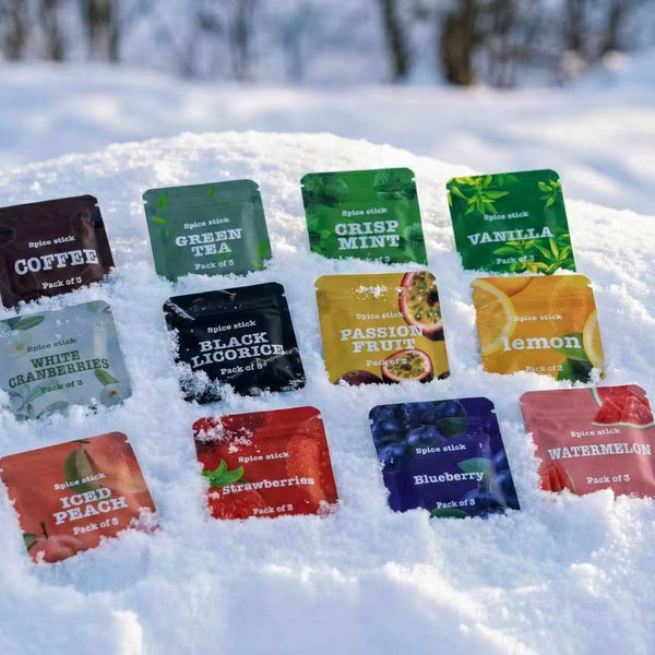 Coffret Intégral - Les 12 Arômes - 12 paquets, 36 bâtonnets épicés